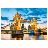 Puzzle Clementoni Tower Bridge at Dusk (32563) Количество деталей: 2000, Рекомендуемый возраст: 14+