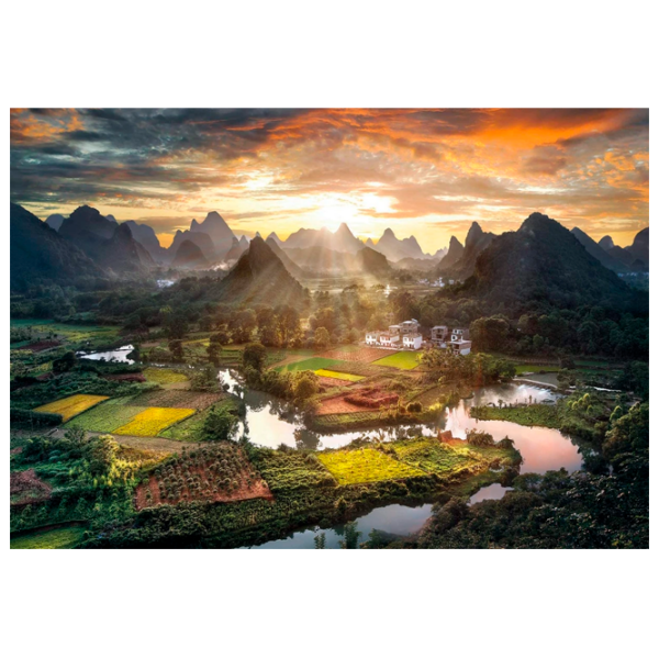 Puzzle Clementoni View of China (32563) Количество деталей: 2000, Рекомендуемый возраст: 14+ photo 1