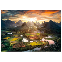 Puzzle Clementoni View of China (32563) Количество деталей: 2000, Рекомендуемый возраст: 14+