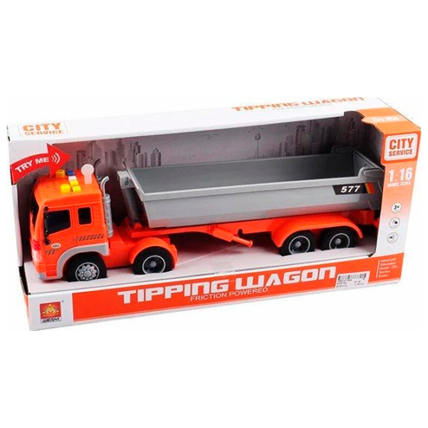 Camion Wenyi Tipping Wagon WY577B
Black
Orange  photo 4