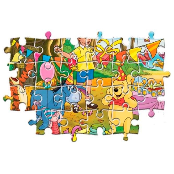 Puzzle Clementoni Winnie the Pooh (24201) Количество деталей: 24, Рекомендуемый возраст: 3+ photo 2