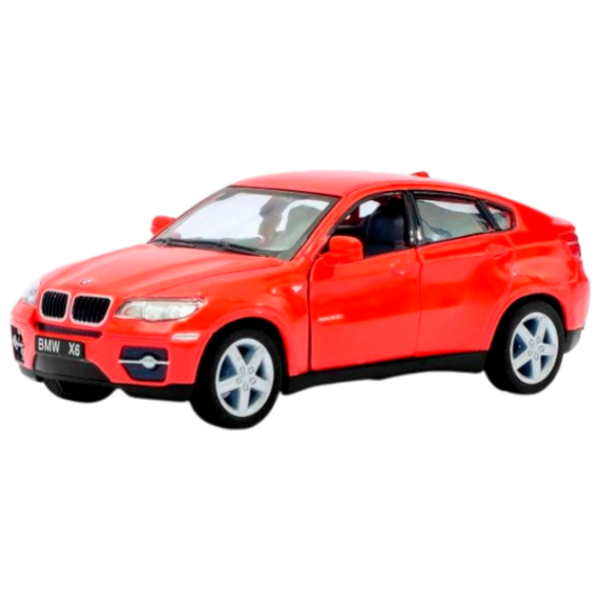 Машинка Kinsmart BMW X6 KT5336
Серый
Красный  photo 1