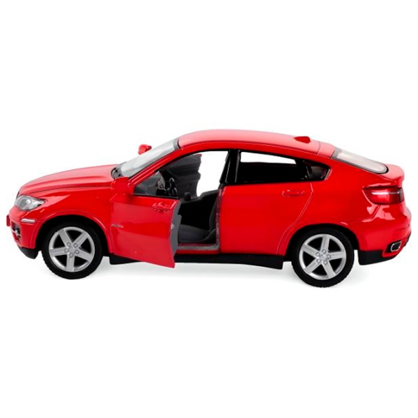Машинка Kinsmart BMW X6 KT5336
Серый
Красный  photo 3