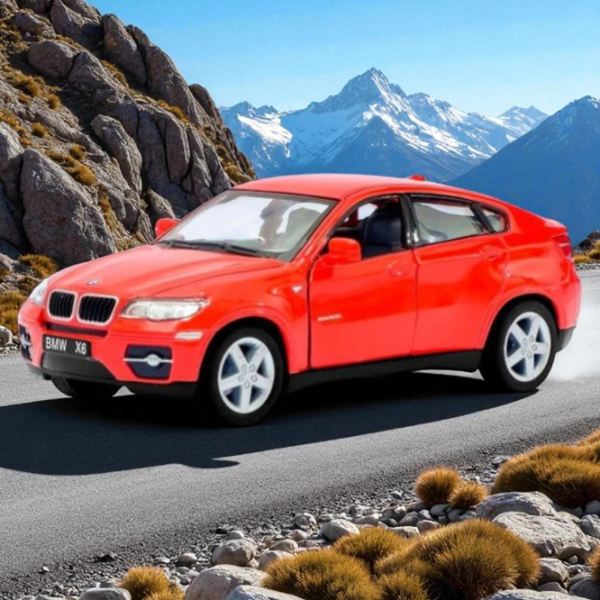 Машинка Kinsmart BMW X6 KT5336
Серый
Красный  photo 5