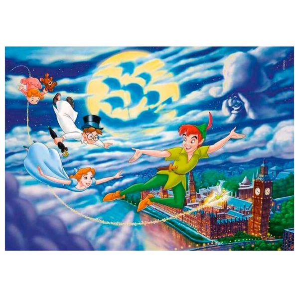 Puzzle Clementoni Peter Pan + The Jungle Book (21613) Количество деталей: 120, Рекомендуемый возраст: 3+ photo 2