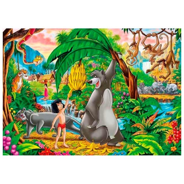 Puzzle Clementoni Peter Pan + The Jungle Book (21613) Количество деталей: 120, Рекомендуемый возраст: 3+ photo 3