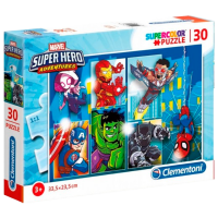 Puzzle Clementoni Super Hero (20256) Количество деталей: 30, Рекомендуемый возраст: 5+