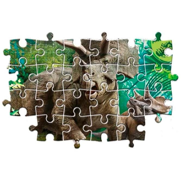 Puzzle Clementoni Динозавры (25250) Количество деталей: 144, Рекомендуемый возраст: 5+ photo 4