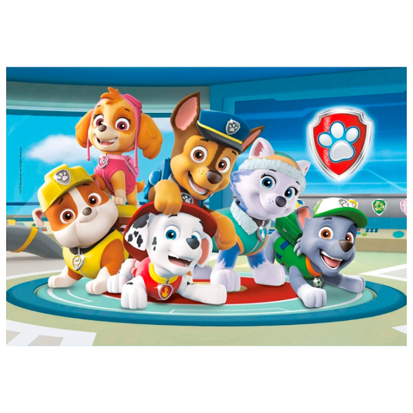 Puzzle Clementoni Paw Patrol (25262) Количество деталей: 144, Рекомендуемый возраст: 5+ photo 1