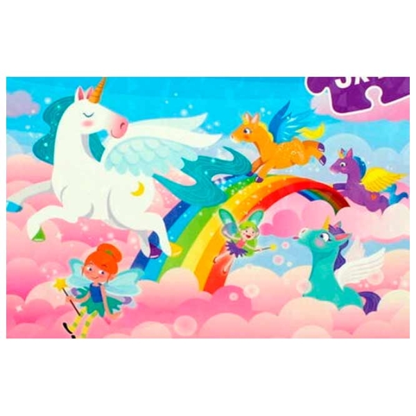 Puzzle Clementoni Unicorn (25231) Количество деталей: 144, Рекомендуемый возраст: 3+ photo 3