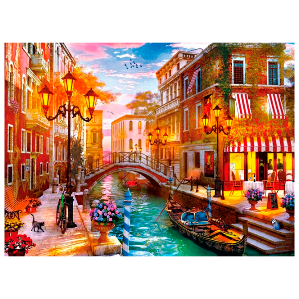 Puzzle Clementoni Sunset in Venice (35063) Количество деталей: 500, Рекомендуемый возраст: 14+ photo 1