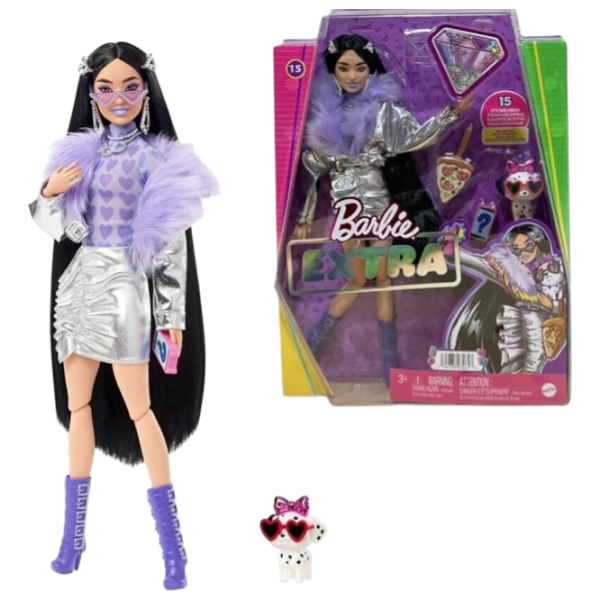 Păpușă Barbie Extra model HHN07 3+ photo 4
