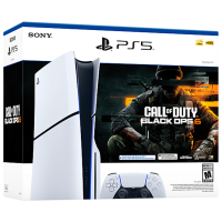 Consolă pentru jocuri Sony PlayStation 5 Slim Disc Edition Call of Duty Black Ops 6 Bundle White SSD 1 TB, RAM 16 GB