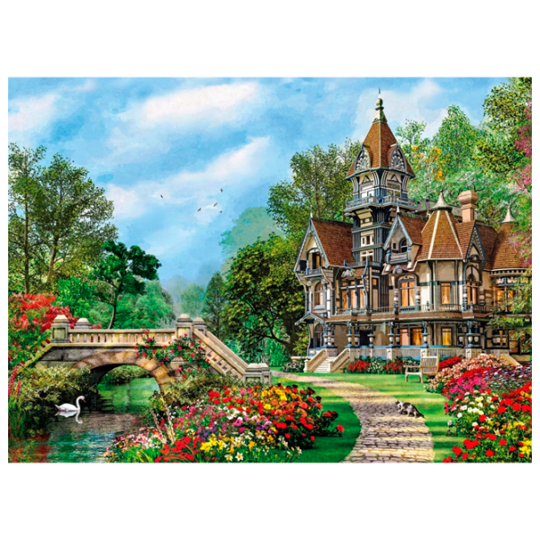 Puzzle Clementoni Old Cottage (35048) Количество деталей: 500, Рекомендуемый возраст: 14+ photo 1