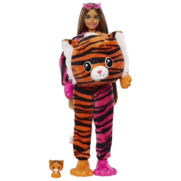 Păpușă Barbie Friends of the Jungle - Tiger model HKP99 3+ photo 1