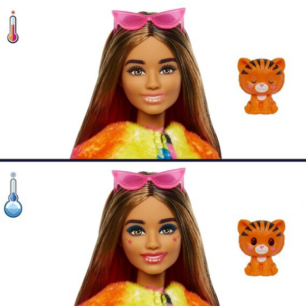 Păpușă Barbie Friends of the Jungle - Tiger model HKP99 3+ photo 5
