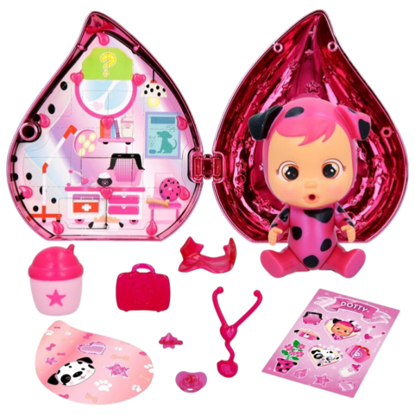 Păpușă Cry Babies Rose Edition bebeluș IMC081550 8+ photo 1