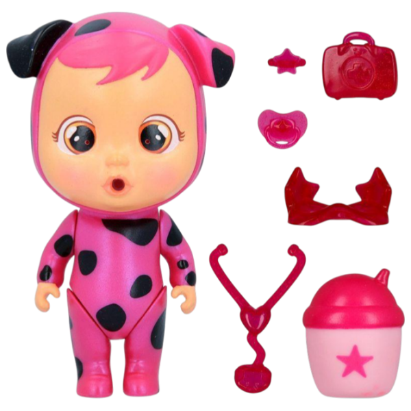 Păpușă Cry Babies Rose Edition bebeluș IMC081550 8+ photo 2
