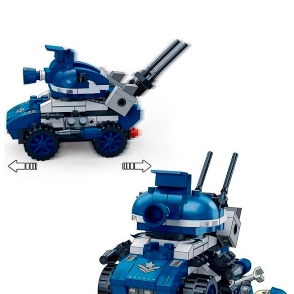 Constructor BanBao Police Blue Numărul de piese 359, 6+ photo 2