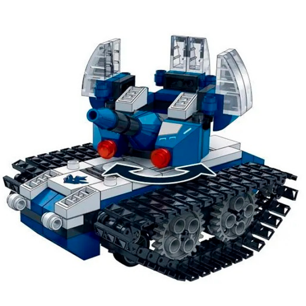 Constructor BanBao Police Tank Blue Numărul de piese 225, 3+ photo 2