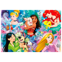 Puzzle Clementoni Princess (26995) Numărul de piese: 60, Vârsta recomandată: 14+