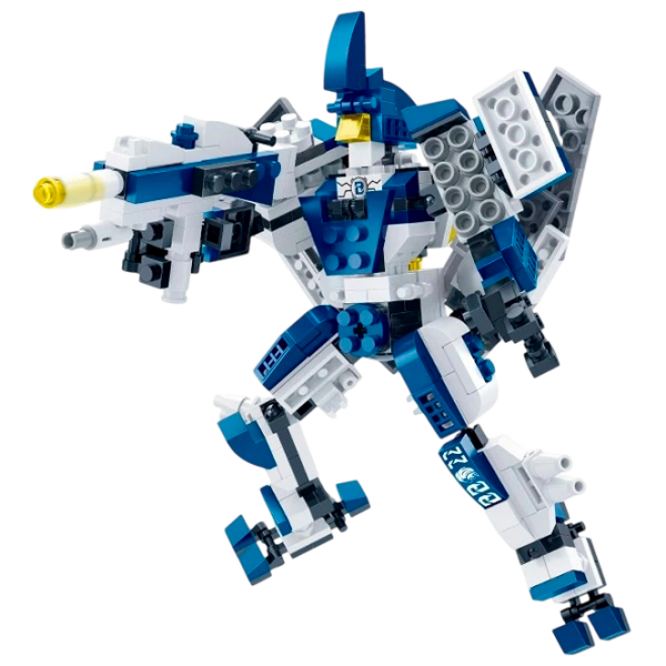 Constructor BanBao Робот Blue Numărul de piese 336, 6+ photo 1