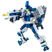 Constructor BanBao Робот Blue Numărul de piese 336, 6+