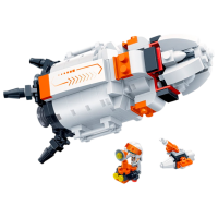 Constructor BanBao Rocket White Numărul de piese 256, 5+