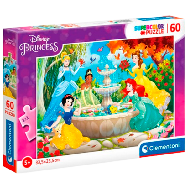 Puzzle Clementoni Princess (26064) Numărul de piese: 60, Vârsta recomandată: 4+ photo 1