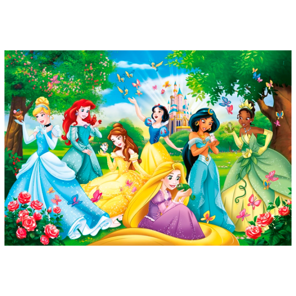 Puzzle Clementoni Princess (26471) Numărul de piese: 60, Vârsta recomandată: 4+ photo 1