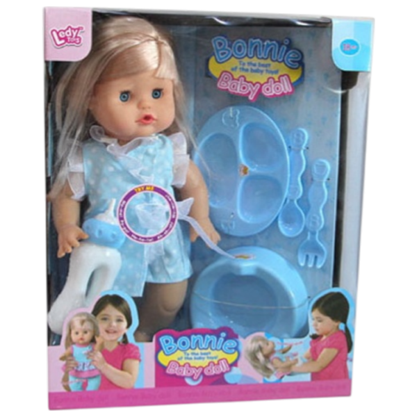 Păpușă Ledy Toys Bonnie bebeluș 9707D 1.5+ photo 1