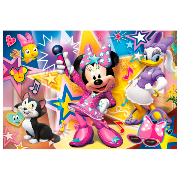 Puzzle Clementoni Minnie Mouse (26443) Количество деталей: 60, Рекомендуемый возраст: 4+ photo 1