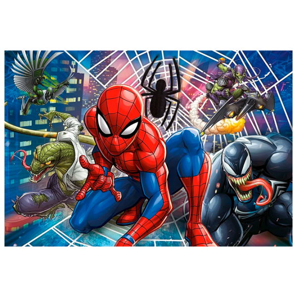 Puzzle Clementoni Spider Man (26444) Количество деталей: 60, Рекомендуемый возраст: 5+ photo 1