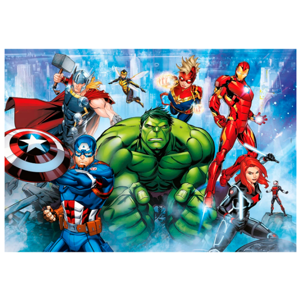 Puzzle Clementoni Avengers (29778) Numărul de piese: 180, Vârsta recomandată: 6+ photo 1