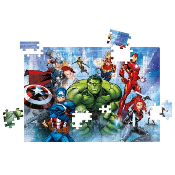 Puzzle Clementoni Avengers (29778) Numărul de piese: 180, Vârsta recomandată: 6+ photo 3
