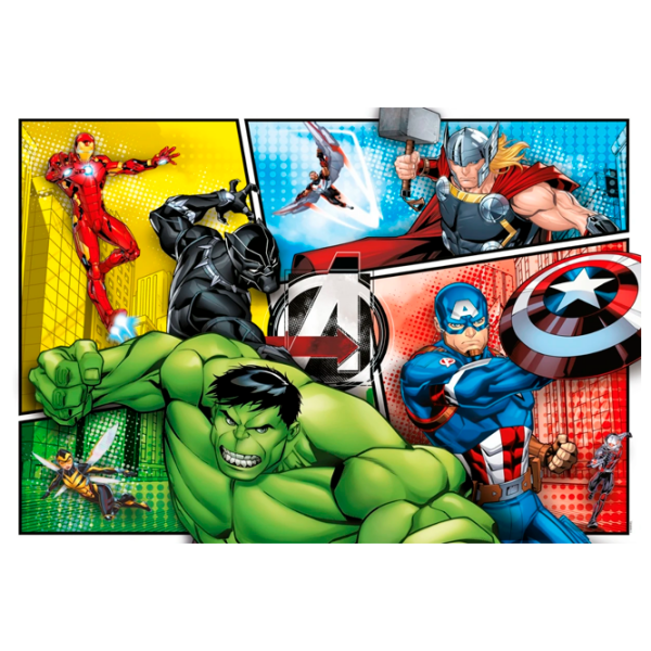 Puzzle Clementoni Avengers (27284) Количество деталей: 104, Рекомендуемый возраст: 6+ photo 1