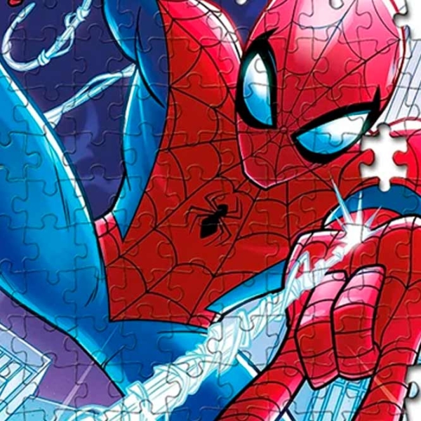Puzzle Clementoni Spiderman (27555) Numărul de piese: 104, Vârsta recomandată: 6+ photo 5