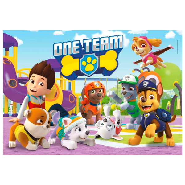 Puzzle Clementoni Paw Patrol (29308) Количество деталей: 180, Рекомендуемый возраст: 7+ photo 1