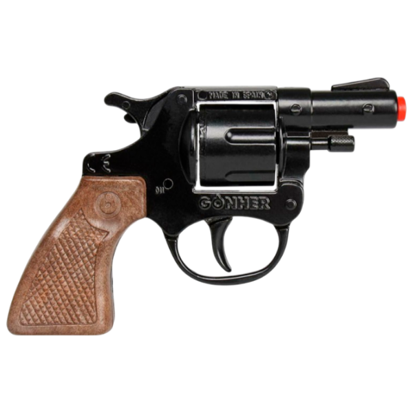 Игрушечный пистолет Gonher 3073/6 Черный патронный, , 3+ photo 1
