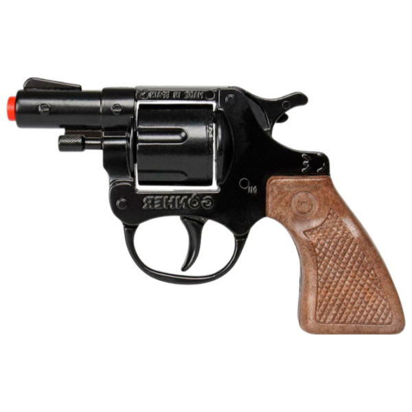 Игрушечный пистолет Gonher 3073/6 Черный патронный, , 3+ photo 3