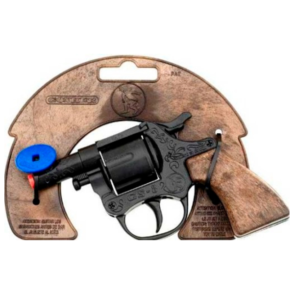 Игрушечный пистолет Gonher 3073/6 Черный патронный, , 3+ photo 5
