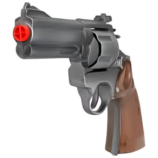 Игрушечный пистолет Gonher 3127/1 Серебро патронный, , 3+ photo 1