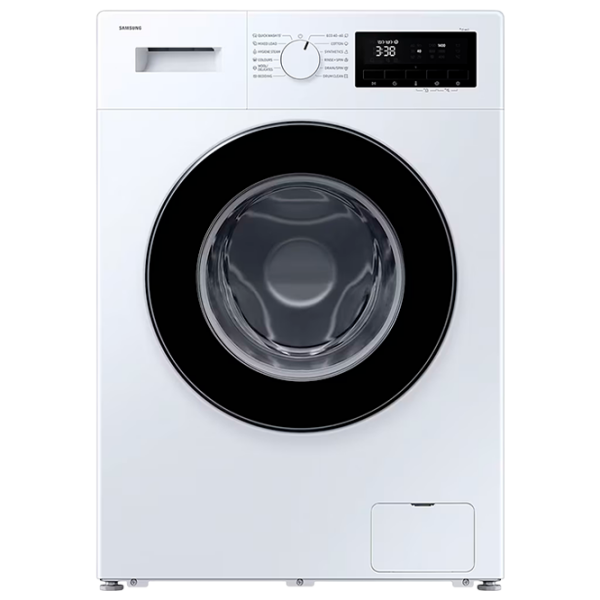 Mașină de spălat Samsung WW80FG3M05AWLF White 8 kg, 1400 rpm, A photo 1