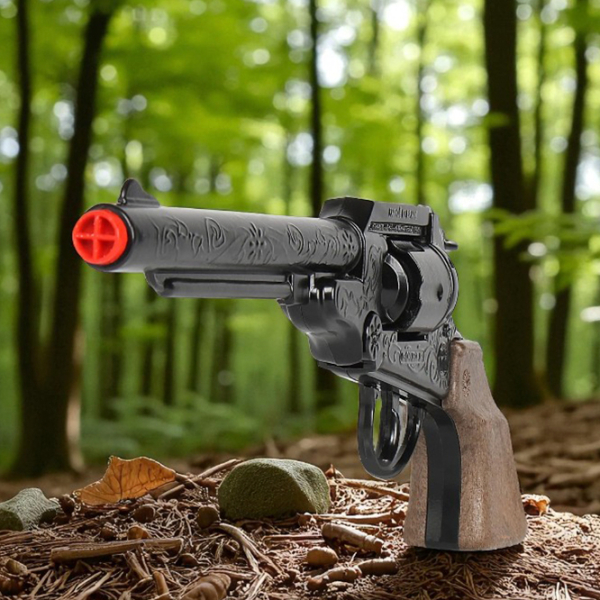 Игрушечный пистолет Gonher 88/6 Черный патронный, , 3+ photo 4