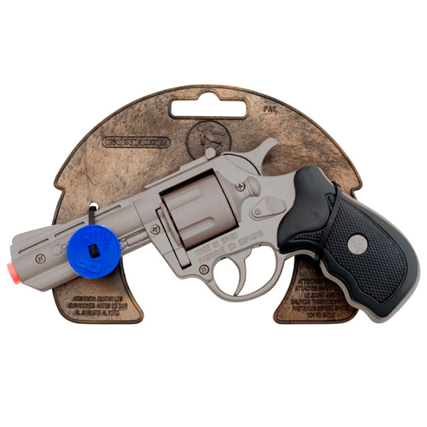 Игрушечный пистолет Gonher Police 3033/0 Серебро патронный, , 3+ photo 4