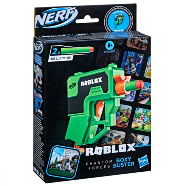 Бластер Hasbro Nerf Roblox F2496 Зеленый патронный, Стрел, 6+ photo 4