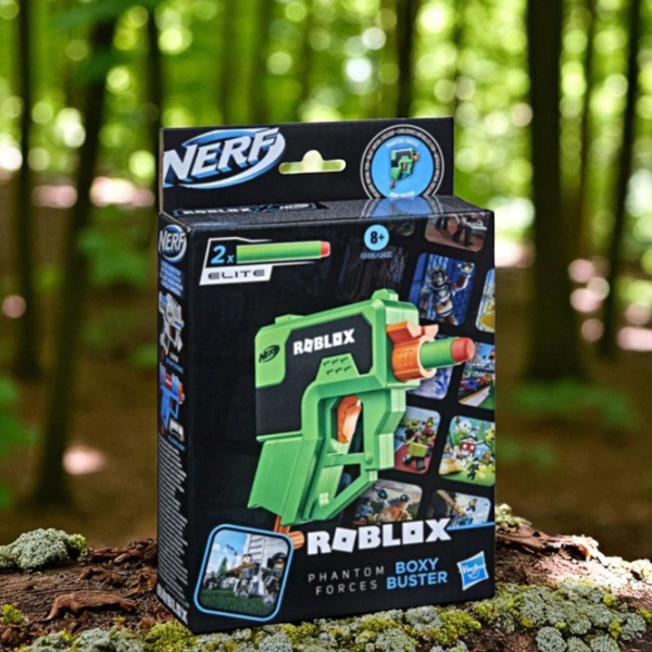 Бластер Hasbro Nerf Roblox F2496 Зеленый патронный, Стрел, 6+ photo 5