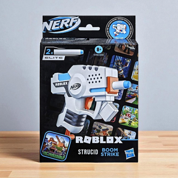 Бластер Hasbro Nerf Roblox F2498 Белый патронный, Стрел, 8+ photo 5