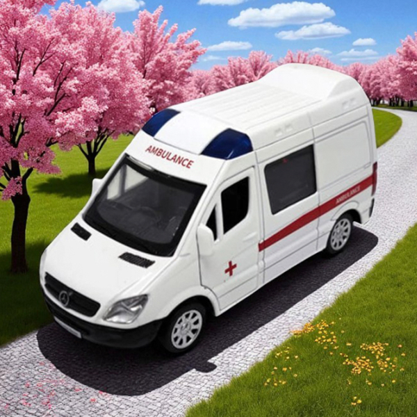 Машинка MSZ Mercedes-Benz Sprinter 26652
Red
Белый  photo 3