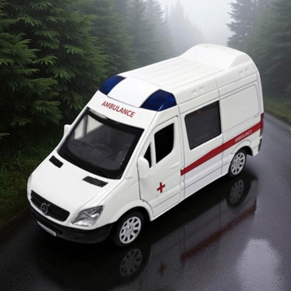 Машинка MSZ Mercedes-Benz Sprinter 26652
Red
Белый  photo 4